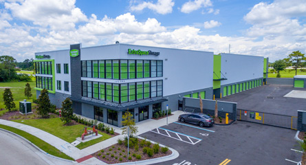 A self storage facility in central Florida